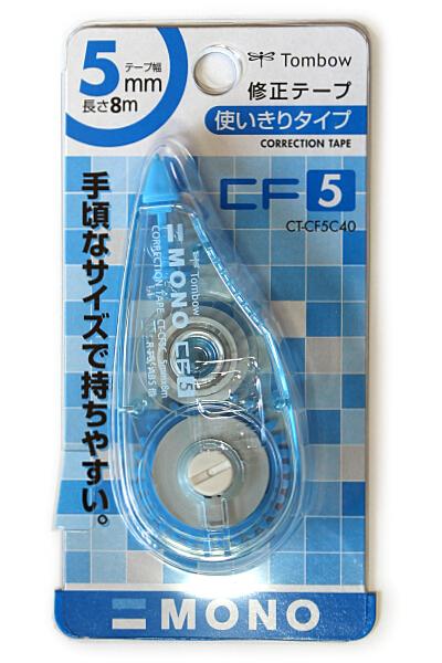 トンボ鉛筆 モノ修正テープ CT-CF5C40ブルー