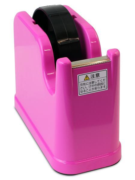 ナカバヤシ テープカッター ラウンド ピンク NTC-201P