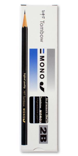 トンボ鉛筆 鉛筆モノJ 2B MONO-J2B