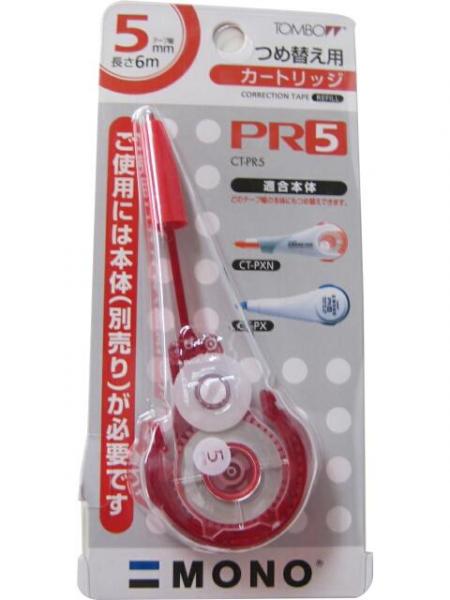 トンボ鉛筆 修正テープカートリッジ CT-PR5