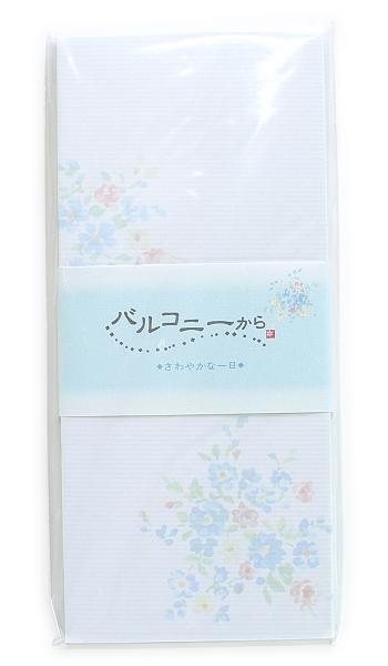 日本ノート バルコニーからさわやかな一日 封筒 FU657