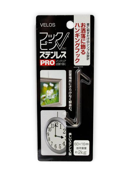 ベロス 壁に刺すだけのハンキングフックピン PRO Vタイプ SHP-603V