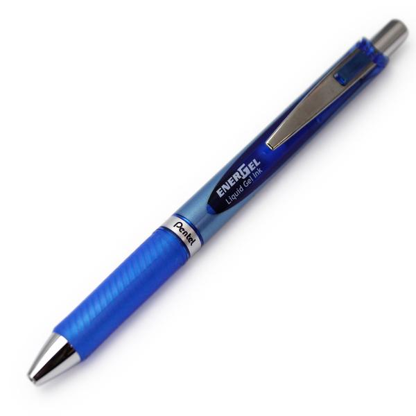 エナージェルボールペン 0.5mm 青インキ BLN75-C