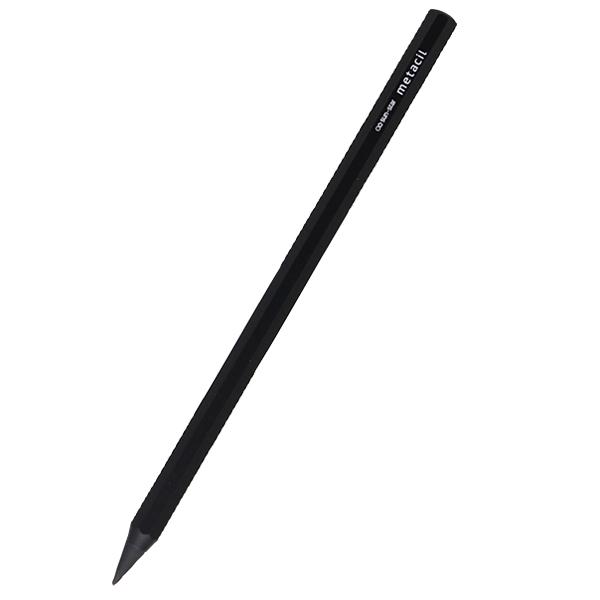 サンスター文具 メタルペンシル メタシル ブラック S4541120 削らず書ける金属鉛筆