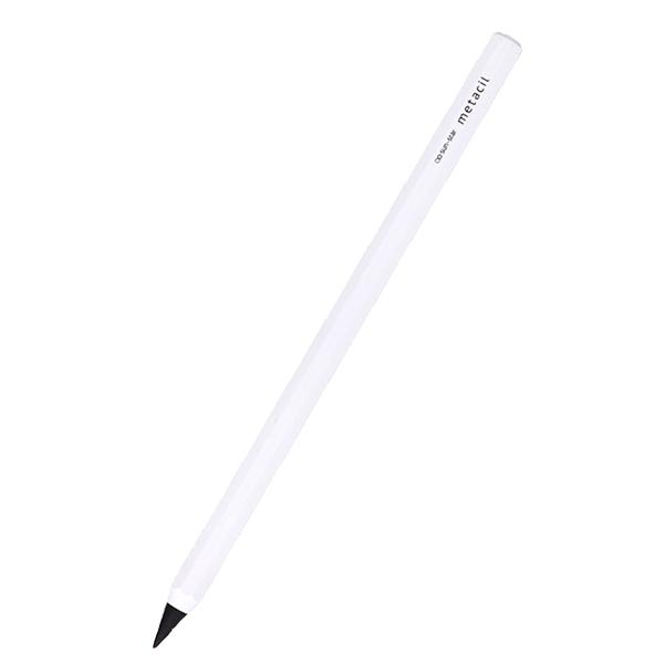 サンスター文具 メタルペンシル メタシル ホワイト S4541138 削らず書ける金属鉛筆