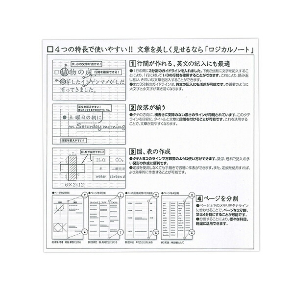 ナカバヤシ スイングロジカルノート セミB5 A罫 ピンク ノ-B501A-P A罫（7mm）26行×30枚 糸綴じ背クロス製本