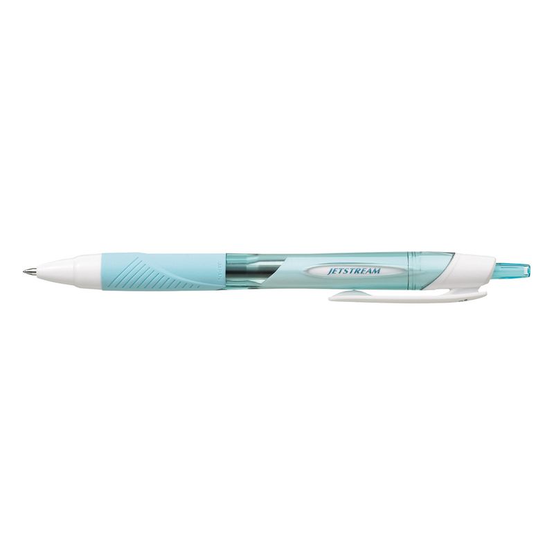 三菱鉛筆 ジェットストリーム 低粘度 油性ボールペン スタンダード 0.5mm スカイブルー 黒インク SXN15005.48