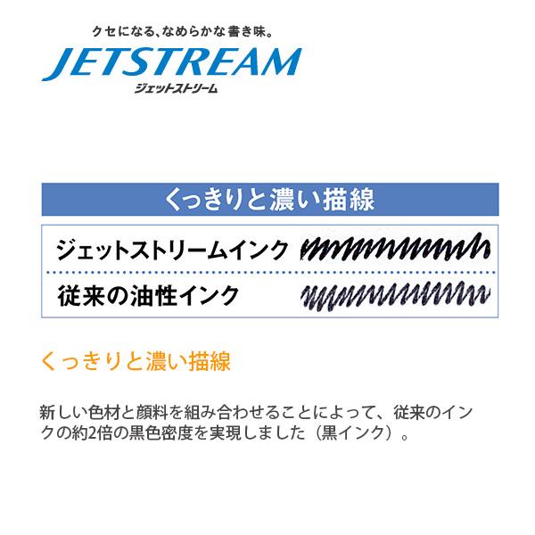 三菱鉛筆 油性ボールペン ジェットストリーム 0.38mm 赤インク SXN-150-1P15 黒軸