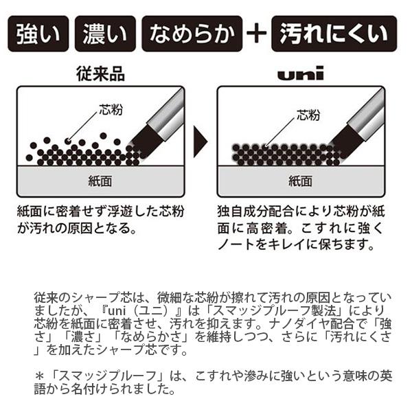 三菱鉛筆 uni ユニ シャープ替芯 0.3mm B パック ULS03251PB
