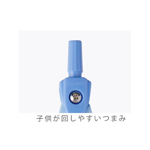 レイメイ藤井 コンパス 先生おすすめ 鉛筆タイプ JC1058Aブルー 安全芯カバー付き 見やすい黒針 コンパスケース付き