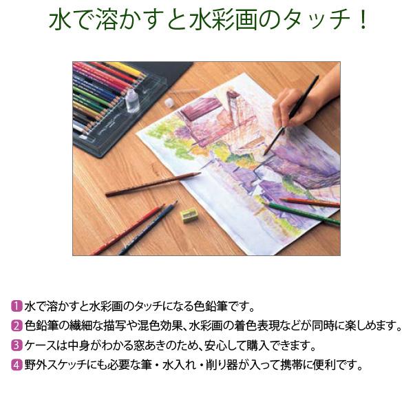 サクラクレパス 水彩色鉛筆12色 EPY12 水彩画 スケッチ用 描画用 画材
