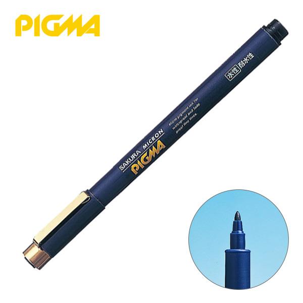 サクラクレパス 水性サインペン ピグマ1 黒 ESDK1#49 ピグマサインペン 黒インク アーカイバルインク 耐水 耐光 サイン用ペン 図面用ペン 製図用 イラスト マンガ スケッチ ラインドローイング サクラ PIGMA 1mm 水性顔料