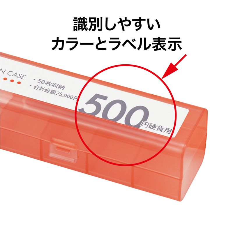 オープン工業 コインケース500円 M-500 - ウインドウを閉じる