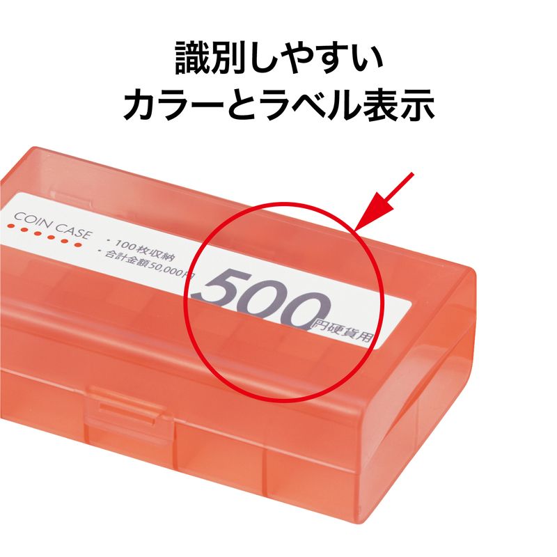 オープン工業 コインケース M-500W - ウインドウを閉じる