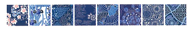 藍染千代紙 83-0666