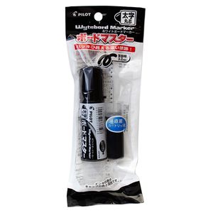 パイロット ホワイトボードマーカー ボードマスター 太字丸芯 直液カートリッジ式 黒 パック P-WMBM18BM-B - ウインドウを閉じる