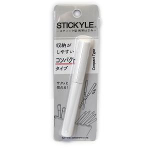 サンスター文具 スティッキールハサミ ホワイト×ホワイト S3791874 - ウインドウを閉じる