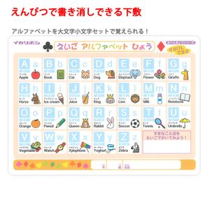 西敬 西敬 かき消しできる アルファベット・ローマ字したじき B５サイズ おべんきょうシリーズ MO-3N - ウインドウを閉じる