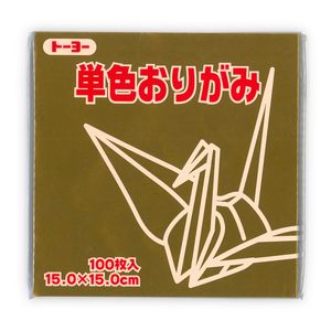 トーヨー 単色おりがみ きん 064159 - ウインドウを閉じる