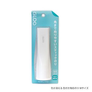 コクヨ グルースティックのり GLOO 色が消える 色付き 角形のり Mサイズ タ-G312-1P 乾くと色が消える 角までぬりやすい - ウインドウを閉じる