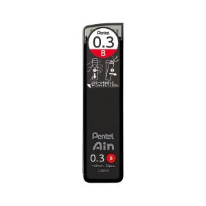 ぺんてる Pentel Ain シャープペンシル替芯 C283-B アイン替芯 0.3 B - ウインドウを閉じる