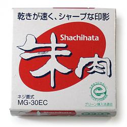 シャチハタ 朱肉(エコス) 30号 MG-30EC - ウインドウを閉じる