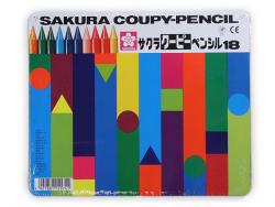 サクラクレパス クーピーペンシル18色 FY18 - ウインドウを閉じる