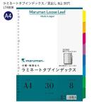 マルマン A4ラミネートインデックス30穴8山 LT4008